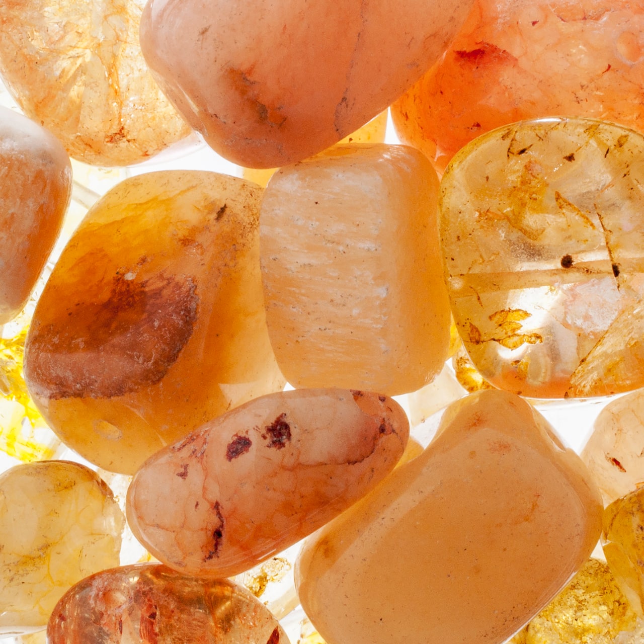 John Bead Earth's Jewels Natural Stone Bead Assortment, 100g